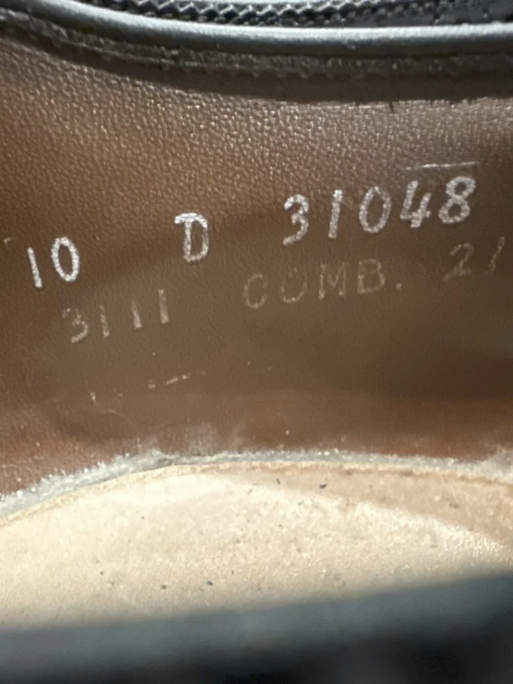 Allen Edmonds Oakwood - Black Men's Size 10D - Vibram Sole